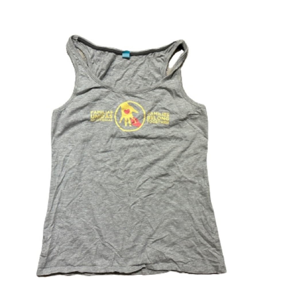 Familias Unidas No Divididas/Families Belong together tank top 3X